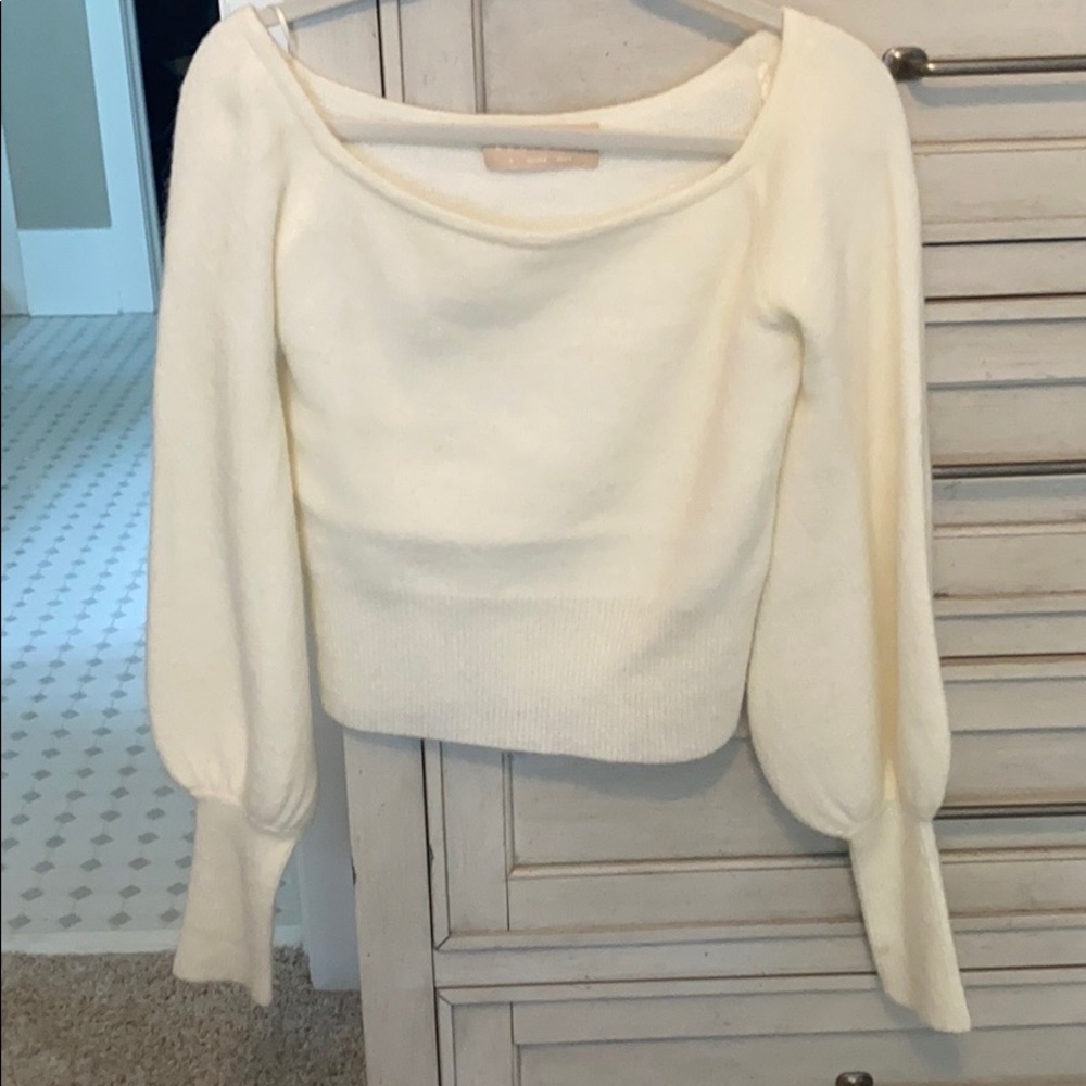 Keepsake Balloon Sleeve Sweater